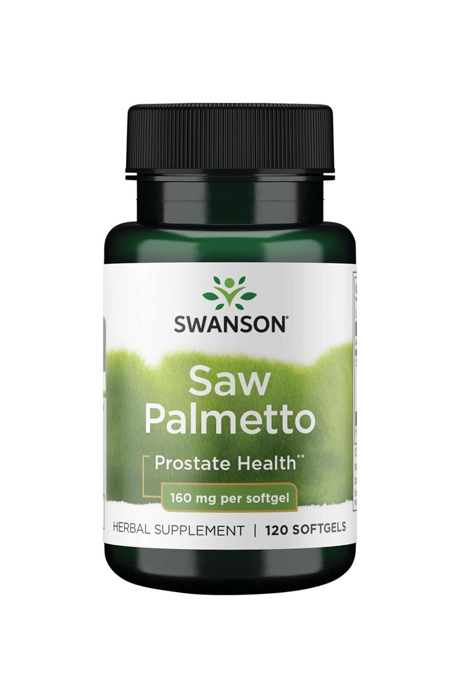 Swanson 스완슨 쏘팔메토 <b>프로스테이트 헬스</b> 160mg 120소프트젤