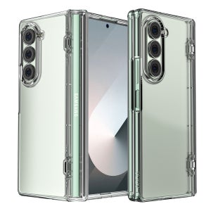 케이맥스 풀커버 클리어 하드 케이스 오토 힌지 보호 투명, 갤럭시Z 폴드6