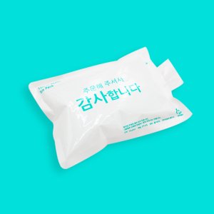 친환경 쿨링/아이스팩 반제품 100매 / 물 100% 쿨링팩 워터팩 아이스팩 반제품 12x17 15x20 16x23 21x27
