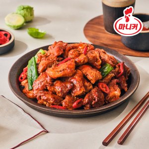 연탄 닭불고기 매운맛 냉동 500g 직화 불맛 국내산 닭고기 간장맛 숯불 카레 캠핑요리