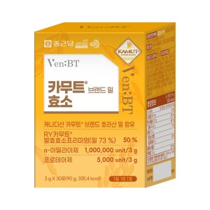 종근당 벤비티 카무트 브랜드밀 효소 3g 30포, 1개