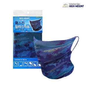 하이마운트 쿨스킨 멀티스카프 귀걸이형 색상랜덤 아이스스카프 넥워머