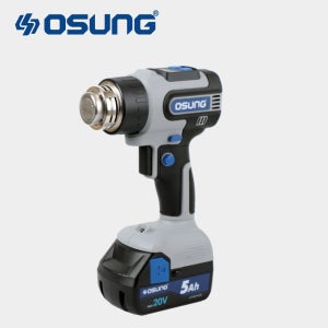 오성 20V 충전 전동 무선 열풍기 히팅건 OHG-550 베어툴