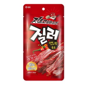 질러 크레이지핫 육포 30g x 1개