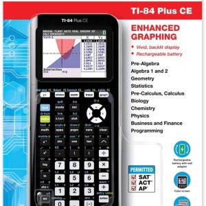 텍사스 인스트루먼트 TI-84 Plus CE 공학용 계산기 재무 재무용 감정평가사 Texas Instruments