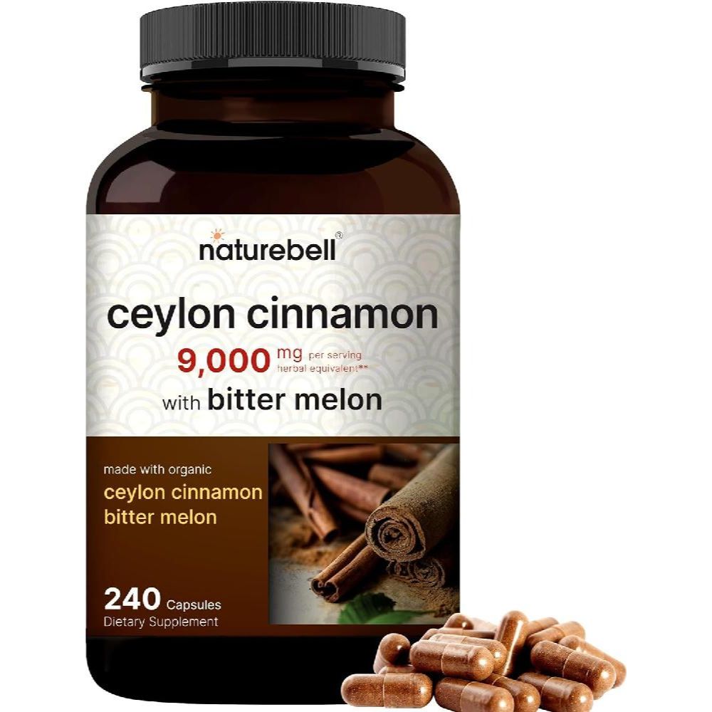 NatureBell Ceylon Cinnamon 네이쳐벨 실론 시나몬 240캡슐
