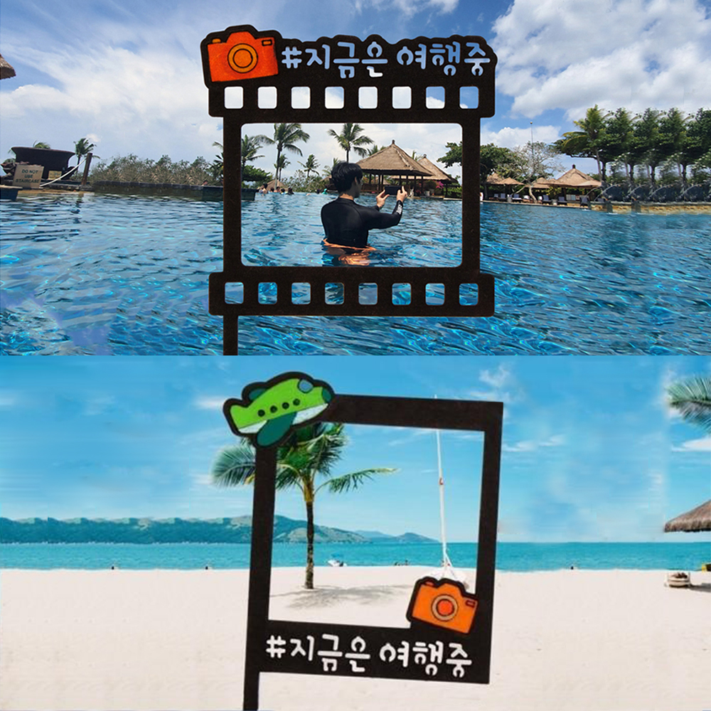 신혼여행토퍼 제주여행토퍼 제주도 피켓 일본 우정 만들기