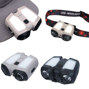 레이맨 캡라이트 헤드랜턴 등산 낚시 UV 랜턴 모자 후레쉬 C타입 충전식 GJ005