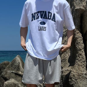 네바다 16수 오버 라운드 반팔티