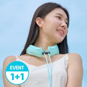1+1 힐링팩토리 쿨민트 나인 넥쿨러 쿨 스카프 쿨링 아이스 넥밴드 여름 골프 얼음 목걸이