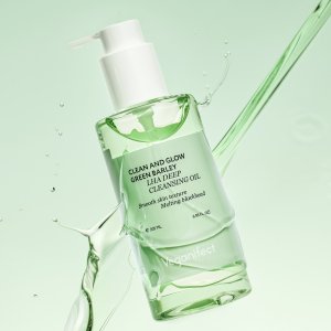 비건이펙트 청보리 피지순삭 딥 클렌징 오일 라하 각질 피지 수분 205ml, 1개