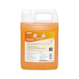 폼숍 3.75L 말표 거품비누 핸드워시 손세정제 손비누 핸드솝 핸디솝