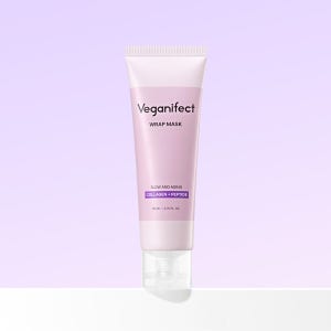 비건이펙트 저분자 콜라겐 랩핑팩 속광 탄력 필오프팩 보습 (+스파츌러) 80ml, 1개