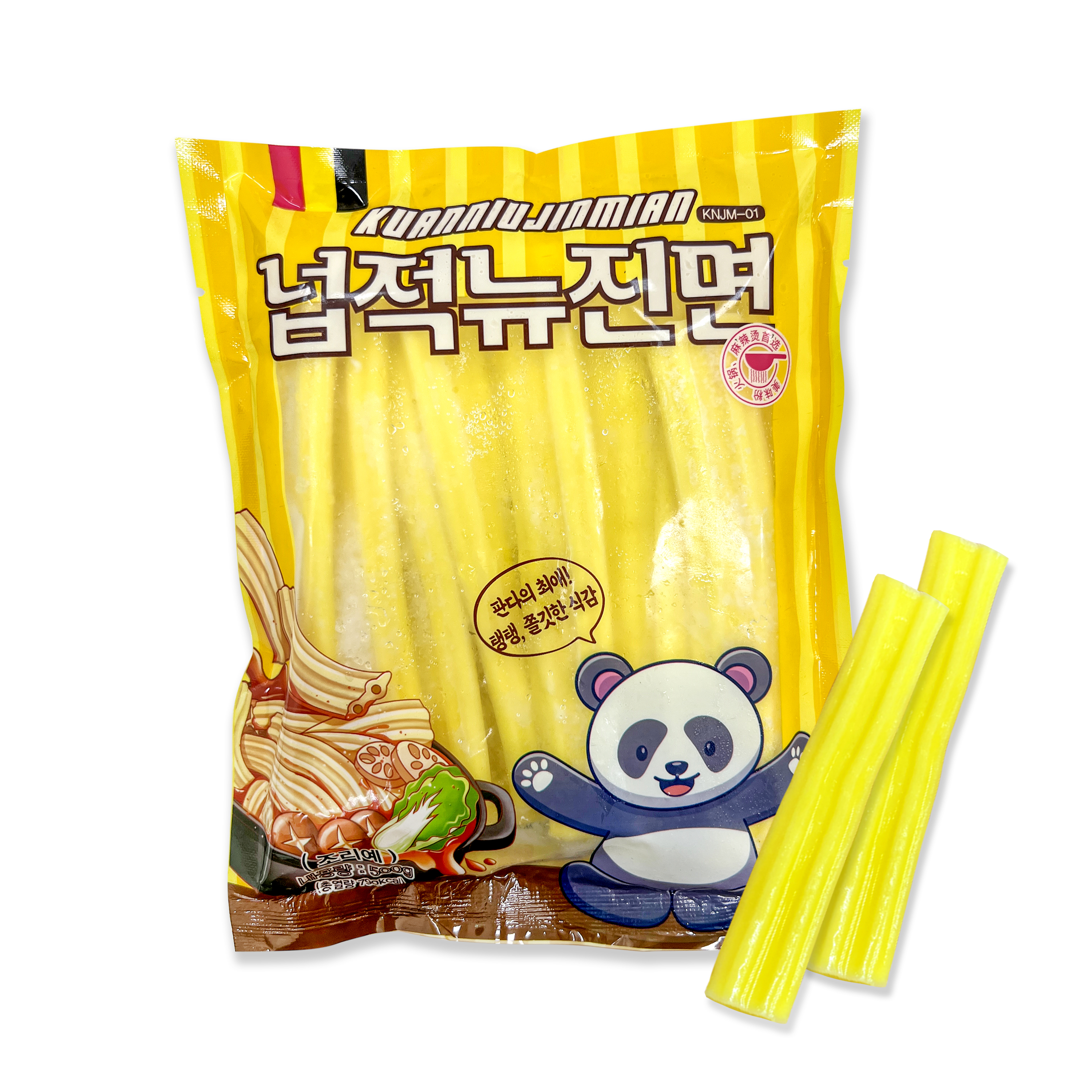 넙적 뉴진면 500g (신선상품) 분모자 중국당면 마라탕 떡볶이 사리