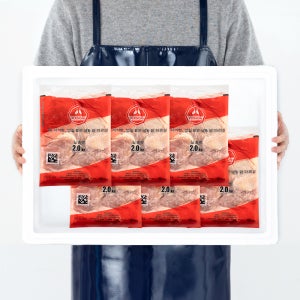 페르디가오 닭다리살 12kg(2kg x 6팩) 냉동 순살 브라질 닭정육