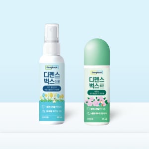 동국제약 디펜스벅스 더블 60ml 1개 + 롤온 65ml 1개
