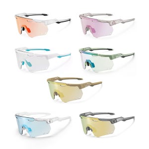 락브로스 스포츠고글 변색선글라스 도수클립포함 자전거고글 SP323