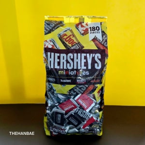 허쉬 미니어처 4가지맛 초콜릿 1.58kg