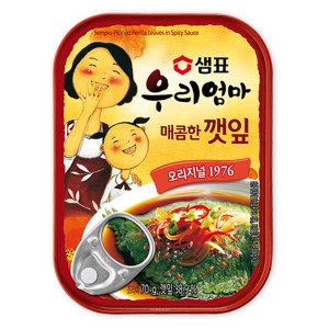 샘표 우리엄마깻잎 매콤한맛 70g x 1개