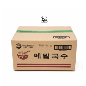 경인총판/국내제조 냉모밀 막국수 생메밀국수 14kg(1.4kgX10봉)