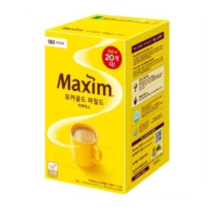 맥심 모카 골드 믹스 180T (160T+30T) x 8개입 대용량
