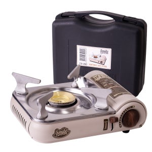 캡스톤 부르스타 미니버너 CS-250 l 경량 자동점화 가족캠핑 낚시 가스버너 스토브