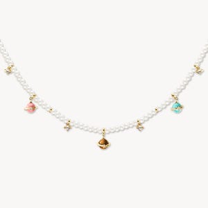 롤라로즈 Heliocentric 멀티펜던트 레이어링 진주목걸이 LR50600
