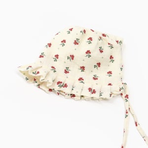 코튼 보넷 유아모자