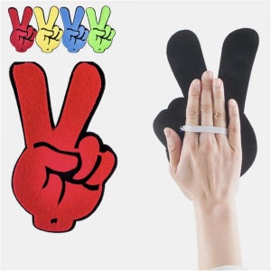 응원도구 브이 손가락 22cm 운동회 체육대회 단체 행사 장기자랑