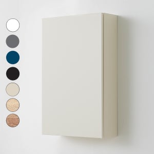 심플 원도어 단색 욕실장 수건수납장 500x800mm