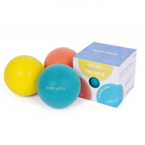 저소음 키즈볼 18cm 파스텔 색상 소프트공 안전공 스펀지볼 탱탱볼 공놀이 완구 장난감 물세척