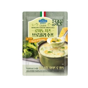 폰타나 브로콜리 수프 75g 파우치 x 1개