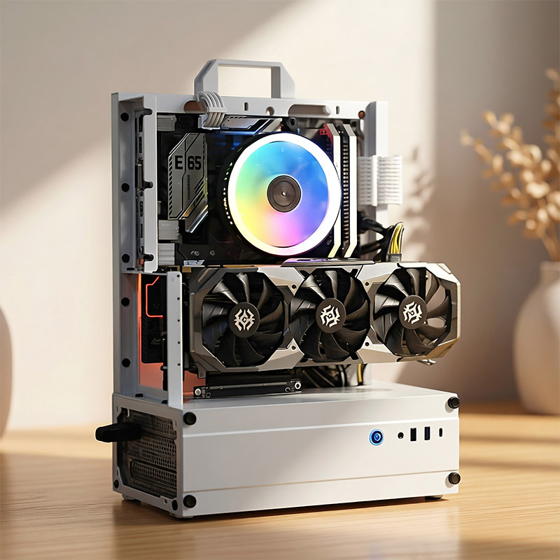 컴퓨터 오픈형 스탠드 PC 케이스