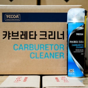 영일 캬브크리너 캬브레타 스프레이 흡기계통 초크 세정제 엔진크리너 550ml 1박스 20개