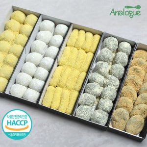 온미락 찹쌀떡 콩쑥개떡 쑥두텁떡 바나나떡 국내산 찹쌀사용 무방부제 HACCP 수능떡