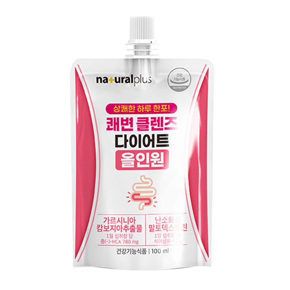 <b>내츄럴플러스 쾌변</b> 클렌즈 다이어트 올인원 1포, 1개