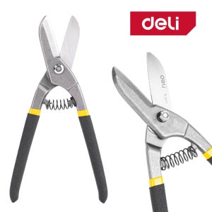 델리툴즈 함석가위 항공 철판 가위 자동복귀형 10인치