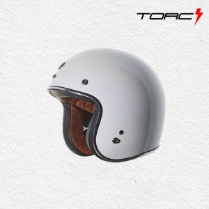 TORC 토크 클래식 오픈페이스 헬멧 T-50 GLOSS WHITE 글로스 화이트