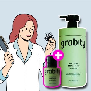 그래비티 샴푸 엑스트라 스트롱 홍합 껍데기 껍질 그래비트 그래피티 카이스트 1개+30ml