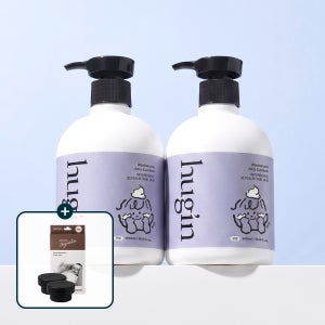 허긴 아기로션 신생아 아토 보습 모이스처 대용량 무향 500ml 1개+1개+열패치