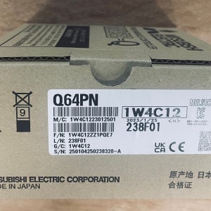 Q64PN 미쓰비시 PLC MELSEC-Q 시리즈 전원 공급 모듈