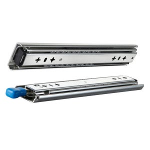 53폭 100kg 고하중 캠핑카 카라반 3단 레일 좌우 1세트 가구 차량 잠금