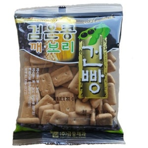 금풍제과 검은 콩 보리건빵 3번들 75g 3입