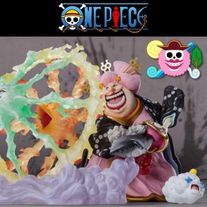 피규어츠 제로 원피스 빅맘 샬롯 링링 오니가시마 몬스터 결정전 약 12.2인치 피규어