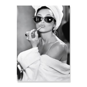 오드리햅번 사진 흑백 오드리헵번 액자 A4 포스터