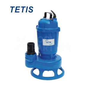 테티스 TSP-751 단상 오수 펌프 1마력 50mm 원예 정화조 하수구 주물 수동