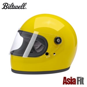 빌트웰 헬멧 그링고S 아시아핏 세이프티 옐로우 Biltwell GRINGO S ASIA FIT SAFE-T YELLOW