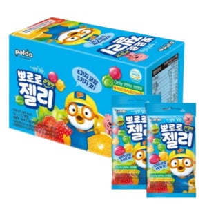 팔도 뽀로로 과일맛 젤리 53g x 48개