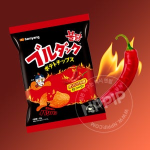 삼양재팬 불닭 감자칩 포테토칩 포테이토칩 오리지널 55g