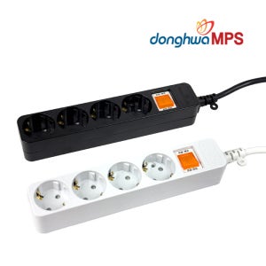 MPS 4구 멀티탭 콘센트 16A 3000W 1.5m KC인증